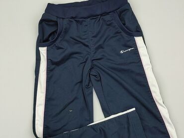 luzne spodnie z wysokim stanem: Sweatpants, Champion, 8 years, 122/128, condition - Good