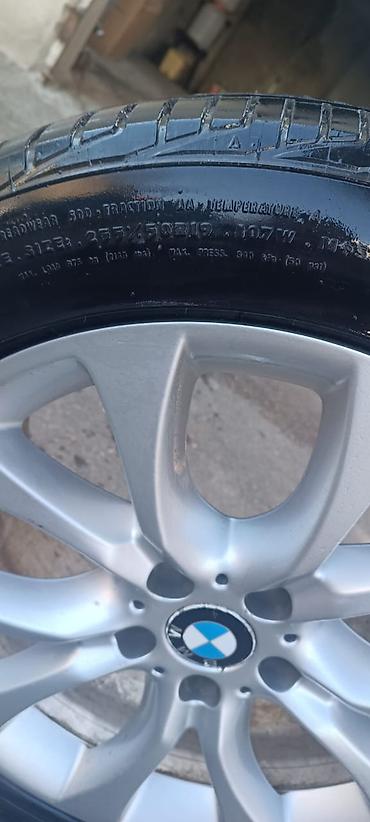 disk 19: BMW üçün orijinal təkər diski və şin komplekti. - Disk: BMW loqolu — 5