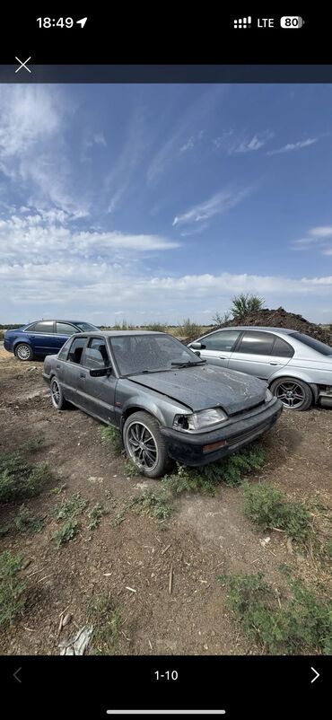 Honda: Honda Civic: 1991 г., 1.6 л, Бензин, Седан — 10