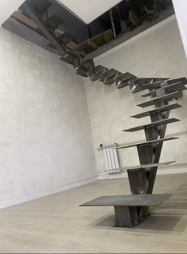 Обшивка лестниц: Лестница каркас металокаркас Лестница монтаж демонтаж Изготовление — 17