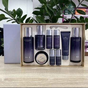 крем для отбеливания кожи и устранения пигментных пятен: OHUI Набор корейской косметики ЛЮКС для ухода за кожей AGE RECOVERY