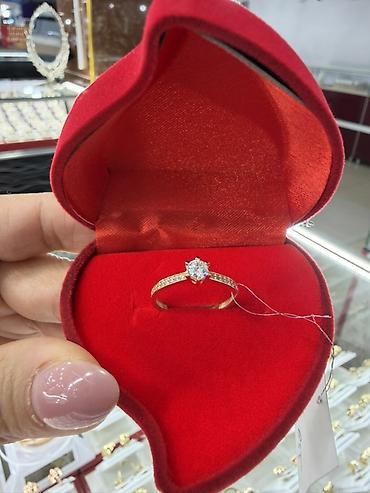 Кольца: Кольцо, Помолвочное, Проба 585, Женские, Новый — 4