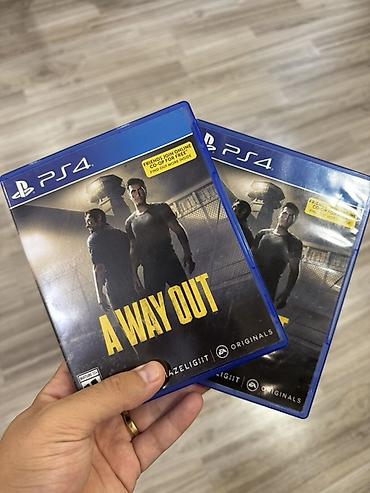 диски для playstation 4: PS4 üçün “A Way Out” 2 ədəddir İdeal veziyyetde olan yep yeni 150 azn — 1