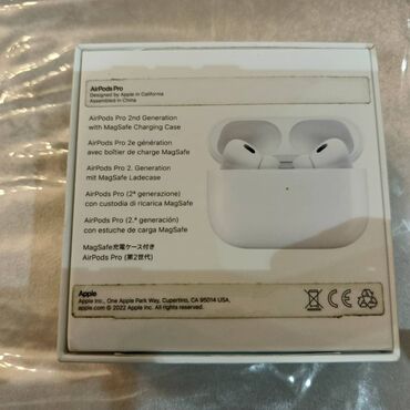 Qulaqcıqlar: İşlənmiş Simsiz (Bluetooth) Qulaqcıqlar, Apple, rəng - Ağ — 15