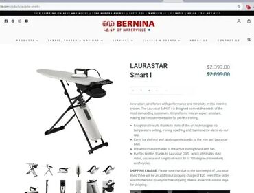 Parne stanice: *** SUPER AKCIJA *** #2742 Profesionalna Kućna pegla LAURASTAR; — 9