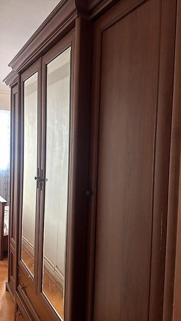 Mətbəx mebeli: Mebel və qapı dəsti - Material: ağac teksturalı MDF/laminat örtüklü — 5