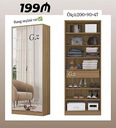dehliz dolabi: Düz dolab, Dəhliz üçün, Paltar üçün, 2 qapılı — 1