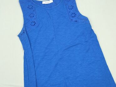 niebieska satynowe bluzki: Блуза жіноча, Promod, S, стан - Хороший