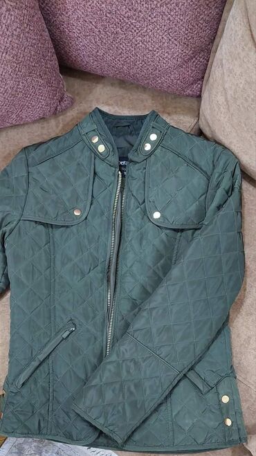 paltar geyim: Женская куртка XS (EU 34), цвет - Зеленый