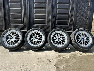 r17 honda: Колеса в сборе 235 / 50 / R 18, Лето, Б/у, Комплект, Легковые, Литые, отверстий - 5 — 1