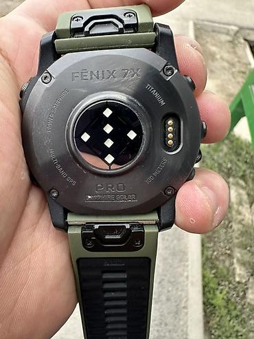 ремешки для гармин феникс 8: Garmin Fenix 7x Pro 51mm MIP дисплей сапфир стекло титановый корпус — 5
