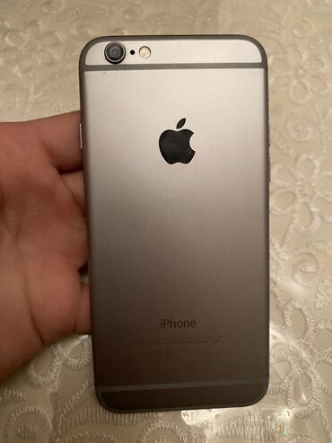 Apple iPhone: IPhone 6, < 16 GB, Gümüşü, Barmaq izi
