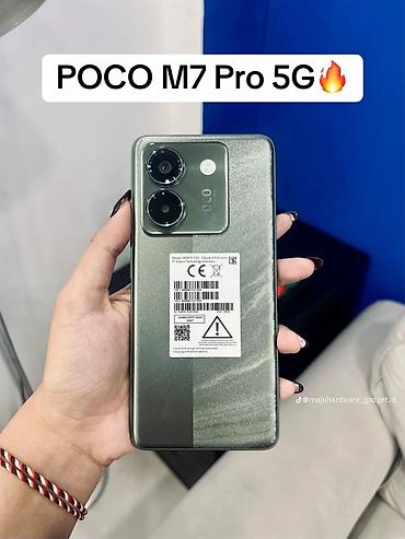 iki: Poco M7 Pro 5G, 256 GB, rəng - Yaşıl, Sənədlərlə — 1