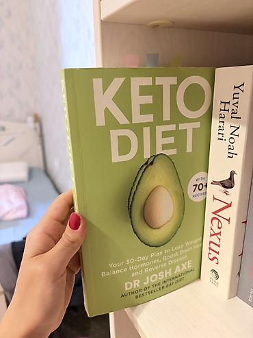 Книги и журналы: “Keto Diet” – Dr. Josh Axe Məzmun: - 30 günlük keto proqramı — 1