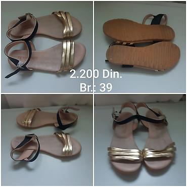 shoes: SKAPETTI crno‑zlatne elegantne sandale - Proizvodnja: Made in Turkey — 2