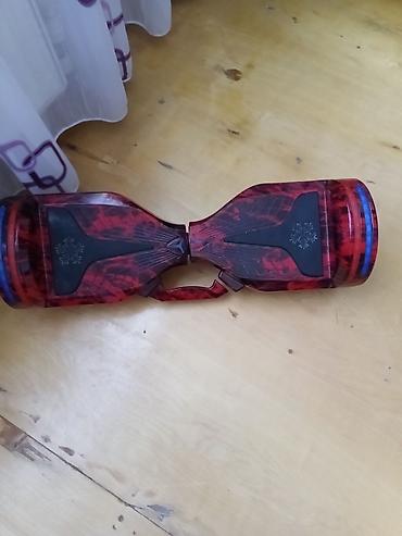 Giroskuterlər: Qırmızı-qara naxışlı hoverboard (özünü tarazlayan skuter) - 6.5" — 2