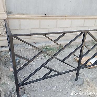 kömür toptan: Metall hasar – dekorativ və funksional məhəccər/çərgə - Material — 3