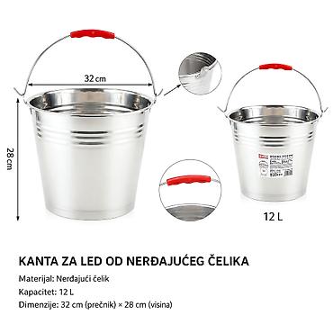 Kanta 5403419-A Univerzalna kućna kanta za vodu i poslove čišćenja
