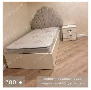 Uşaq və gənc otağı üçün dəstlər: Yeni, Təknəfərlik çarpayı