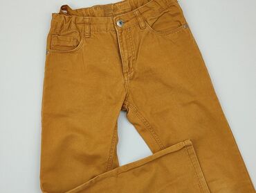 mom jeans z marszczoną talią: Jeans, Pepperts!, 10 years, 134/140, condition - Good