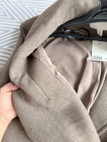 Пальто: Пальто, Халат, Зима, Длинная модель, Двубортная модель, M — 7