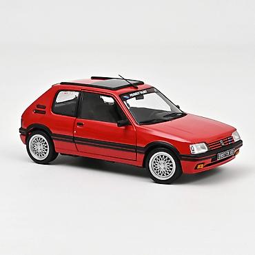 formula 1: Peugeot 205 GTi 1.9 PTS Deco 1991 – Vallelunga Red – Norev 🚗❤️🔥 Norev — 1