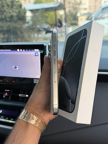 Mobil telefonlar: IPhone 16 Pro, Ağ, Face ID — 3
