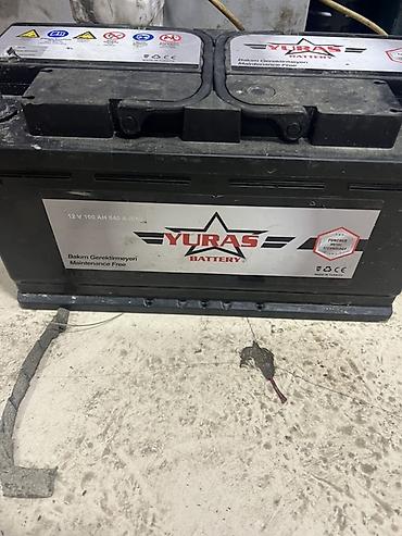 elektron motor: YURAS Battery avtomobil akkumulyatoru - Gərginlik: 12 V - Tutum: 100 — 1