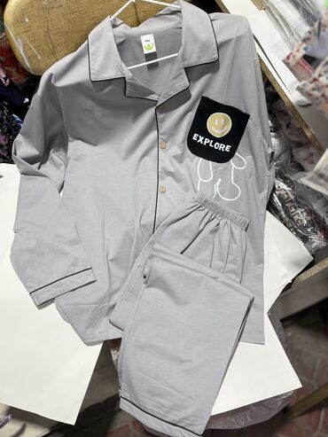 Домашние костюмы: Мужская пижама с шортами Со штанами С длинным и с коротким рукавом — 21