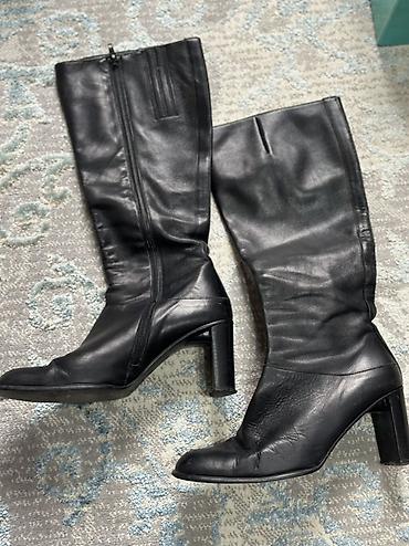 Сапоги: Сапоги, 36.5, 37, 37.5, Josef Seibel, Новый, цвет - Черный, Самовывоз, Платная доставка — 12