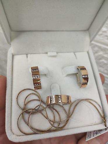 Серебряные наборы украшений: Набор украшений, Проба 925, Женские, Новый — 8