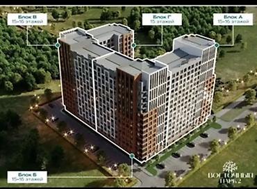 57: 2 комнаты, 77 м², Элитка, 6 этаж, ПСО (под самоотделку) — 2