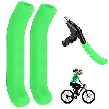 Velosiped aksesuarları: Velosiped üçün əyləc qolu örtüyü (2 ədəd) - Material: yumşaq, elastik — 2