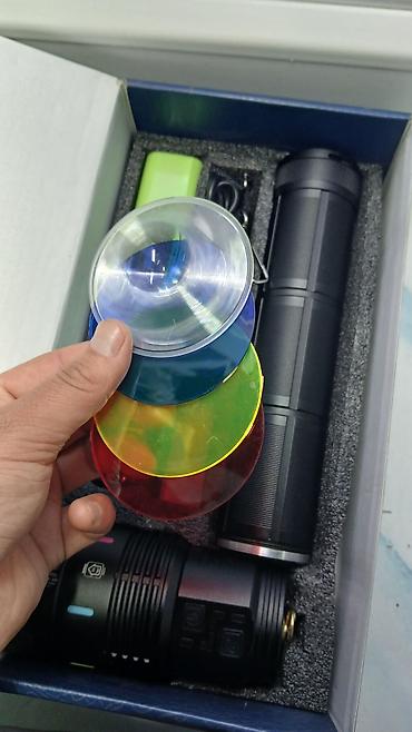 Другие комплектующие: Фонарик LED с мощным оккумулятором новый. 48000маh корпус полностью — 8