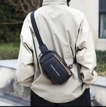 Çantalar: 💼Parollu zamoku olan dəbli çiyin çantası ✅️Material: Pvc suya davamlı — 9