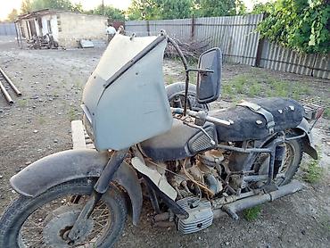 50 kubika motor: Klassik yan qoşqulu motosiklet – sovet istehsalı köhnə. M model — 1