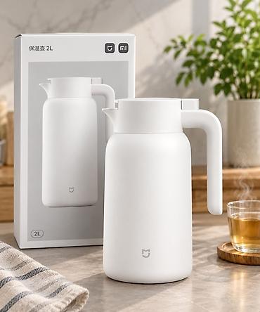 термос кувшин: Термос-кувшин Xiaomi Mijia 2L - Объем: 2 литра — удобно для семьи — 1