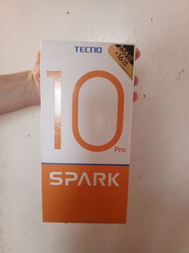 işlenmiş telefon qiymetleri: Tecno Spark 10 Pro, 256 GB, rəng - Göy