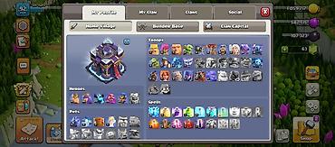 anbar reyisi: Clash of Clans hesabı – TH10 səviyyəsinə yaxın, inkişaf etmiş kənd və — 2