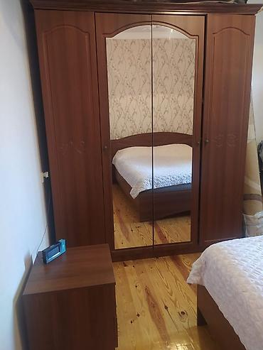 çarpayı ucuz: Yataq otağı mebel dəsti - Material: tünd qəhvəyi rəngli MDF/laminat — 3
