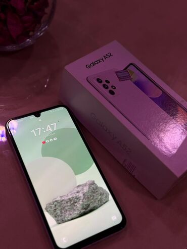 samsung a52 qiymeti optimal: Samsung Galaxy A52, 128 GB, rəng - Ağ, Sensor, Barmaq izi, İki sim kartlı