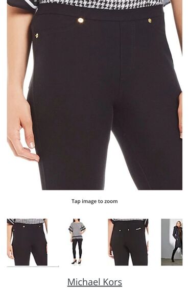 Pantalone: S (EU 36), Normalan struk, Ravne nogavice — 11
