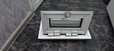 2.el pencere: İşlənmiş İkiqat şüşə paketi Plastik pəncərə, Еni: 26 sm, Uzunluğu: 43 sm — 3