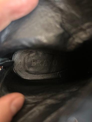 Ботинки и ботильоны: Ботинки, 39, Bravo Moda, Б/у, цвет - Черный, Самовывоз — 7