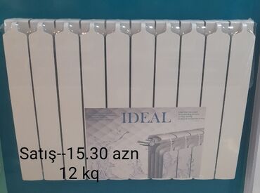 Radiatorlar: Yeni Seksiyalı Radiator Alüminium, Pulsuz çatdırılma, Ödənişli quraşdırma, Zəmanətsiz, Kredit var — 9