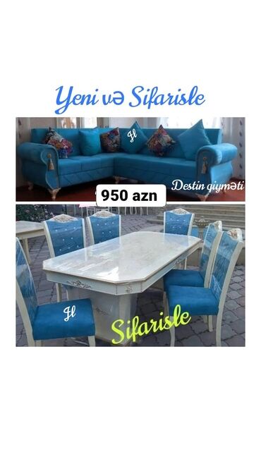 divan masasi: Yeni, Künc divan, Azərbaycan