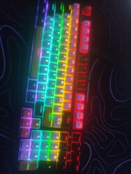 микрофон для игр: Клавиатура, Forev, Механикалык, Зымдуу туташтыруу, Өлчөмү: 100%