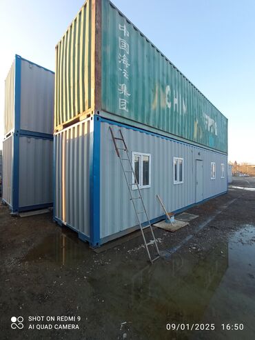 Konteynerlər: Yüksək kefiyətlə bir başa isdehsal Liman konteyneri 12×2.40 Uezbe — 6