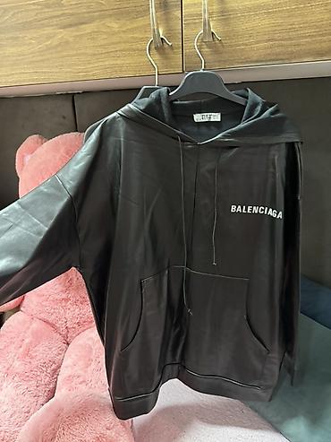 idman qacis: Svitşot, Balenciaga, M, rəng - Qara — 2
