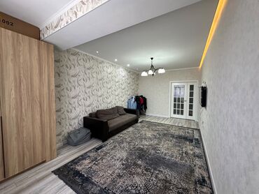 саламат курулуш: 2 бөлмө, 70 кв. м, Элитка, 10 кабат, Евроремонт